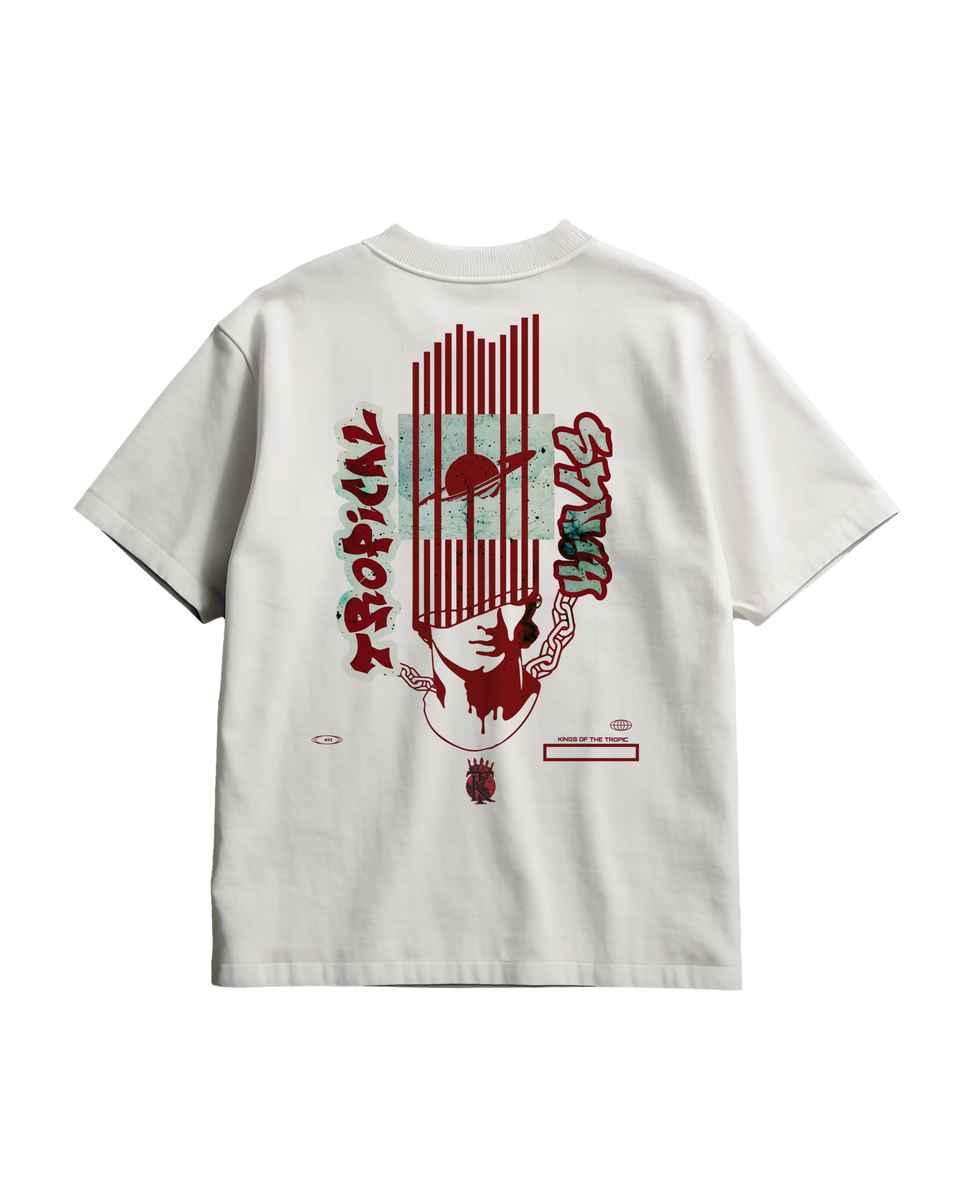 TropicalxKings “Unchained” oversize tshirt - Tropicalxkings