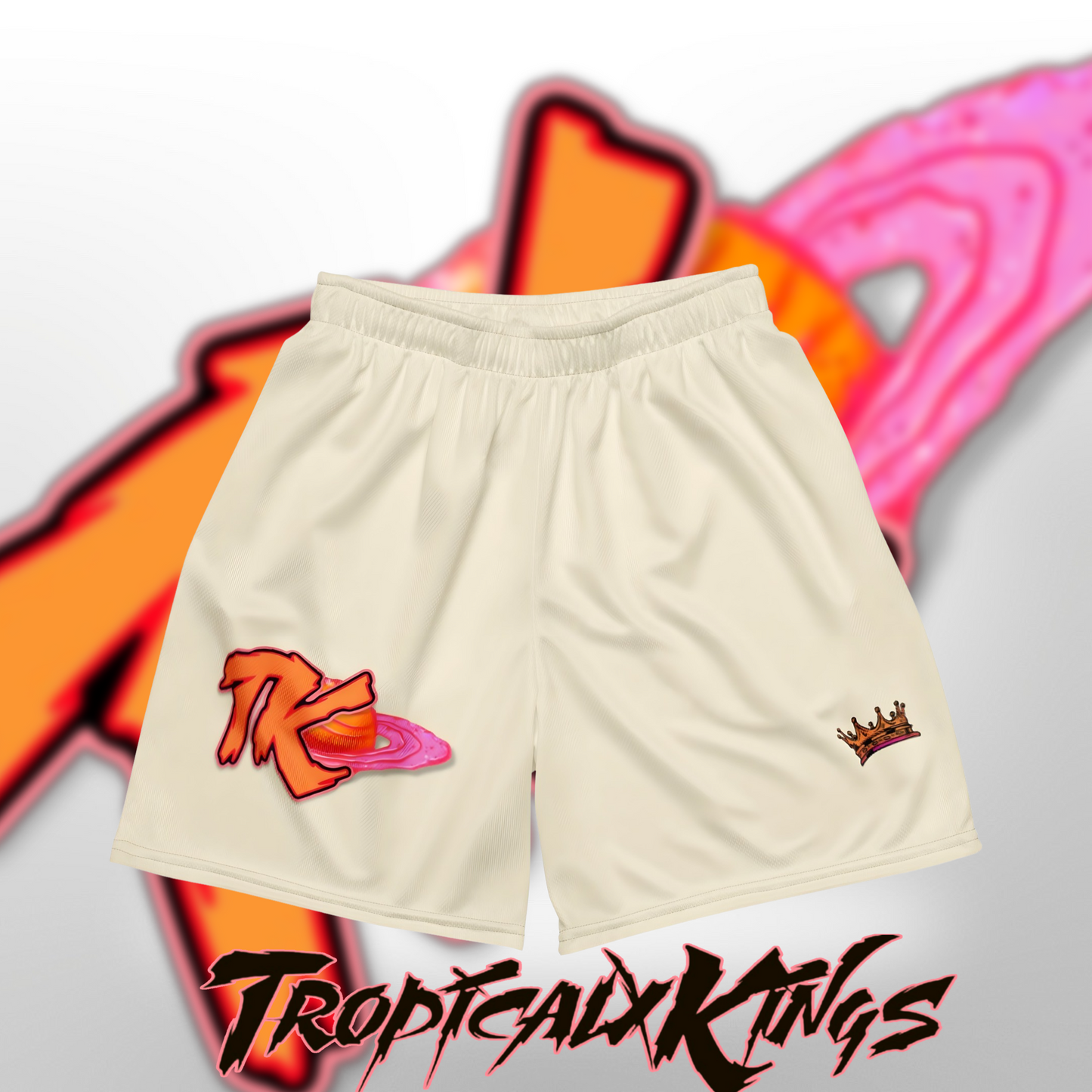 TK “Saturno” mesh shorts - Tropicalxkings