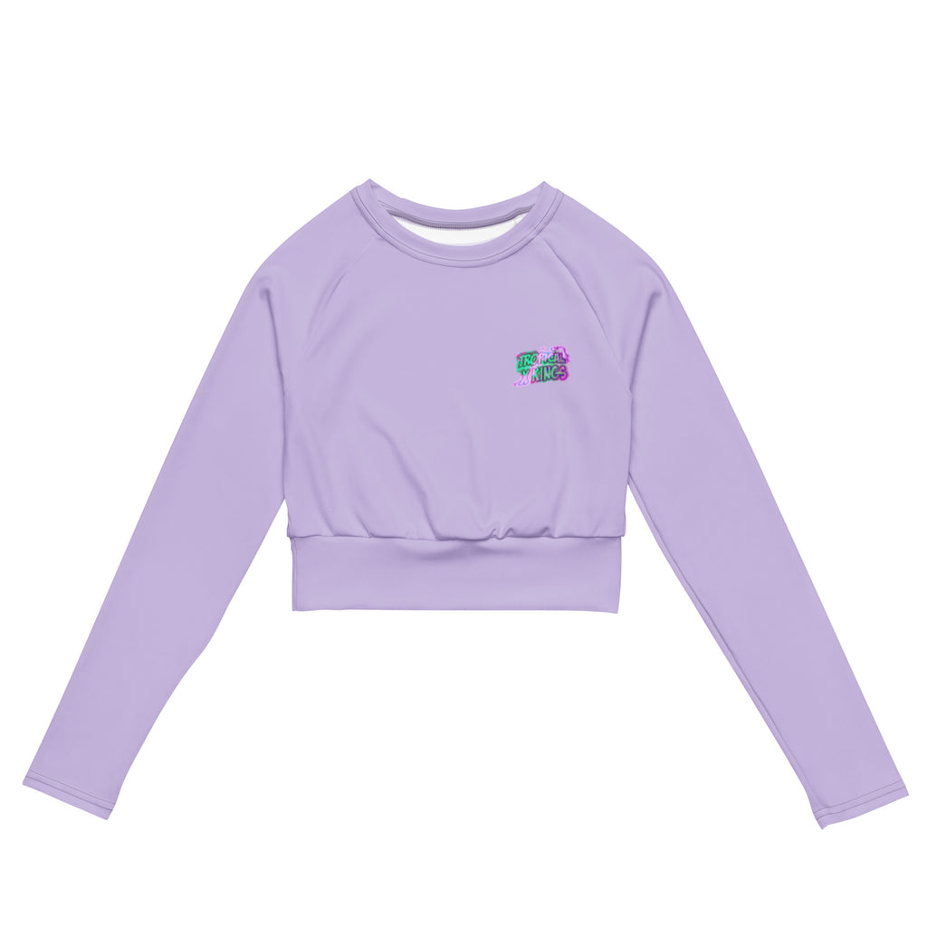 TropicalxKings Women long-sleeve crop top - Tropicalxkings 